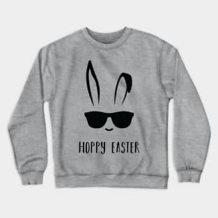 Cute and Cool Hoppy Easter Bunny Crewneck Sweatshirt